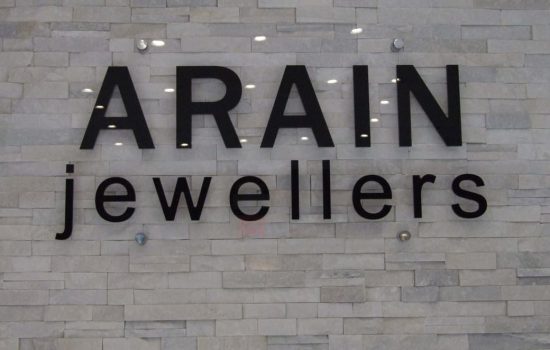 outdoor signage board