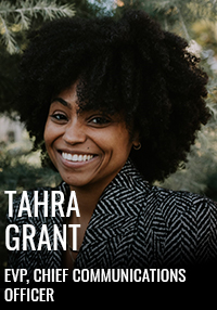 Tahara Grant, SVP Corporate Communications